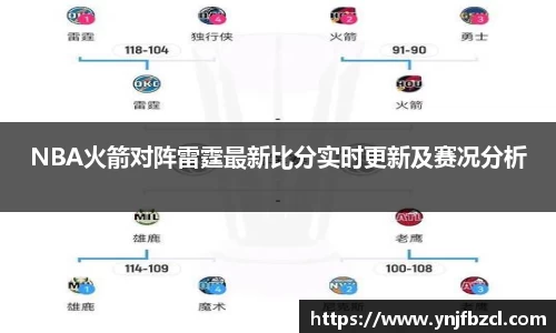 NBA火箭对阵雷霆最新比分实时更新及赛况分析